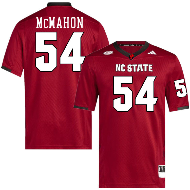 NC State Wolfpack #54 Dylan McMahon College Football Jerseys,Uniforms-Red